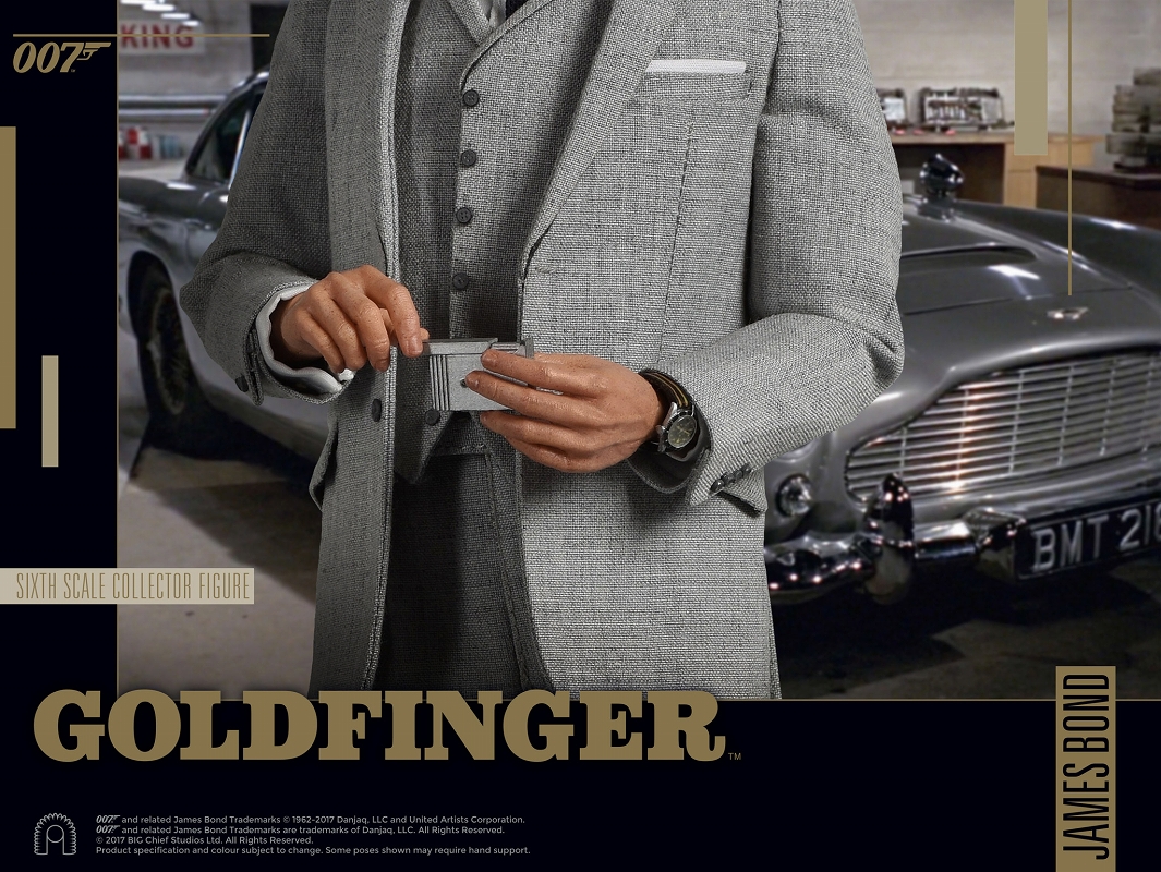 007 ゴールドフィンガー/ ショーン・コネリー ジェームズ・ボンド 1/6 アクションフィギュア - イメージ画像11