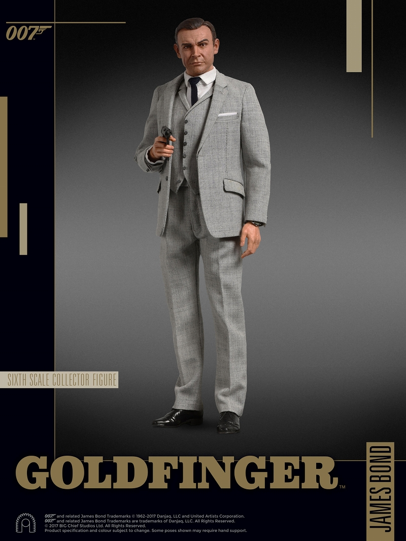 007 ゴールドフィンガー/ ショーン・コネリー ジェームズ・ボンド 1/6 アクションフィギュア - イメージ画像7