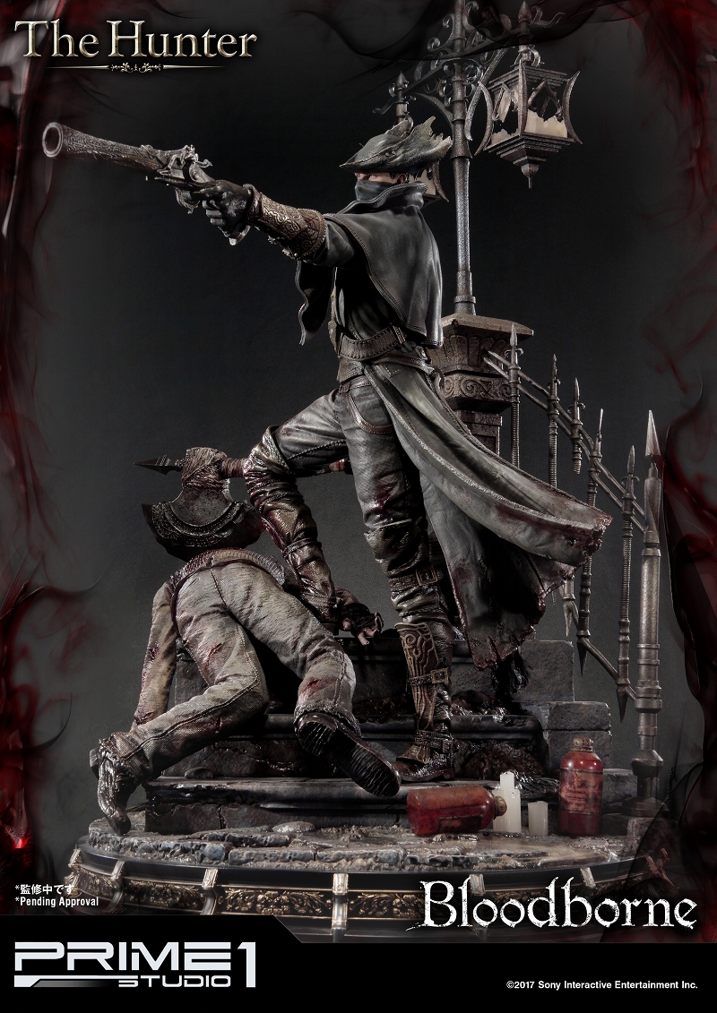 【お取り寄せ終了】アルティメットプレミアムマスターライン/ Bloodborne ブラッドボーン: 狩人 ハンター 1/4 スタチュー UPMBB-02 - イメージ画像13