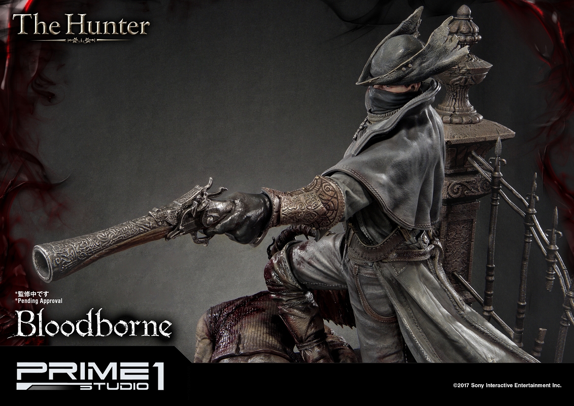 【お取り寄せ終了】アルティメットプレミアムマスターライン/ Bloodborne ブラッドボーン: 狩人 ハンター 1/4 スタチュー UPMBB-02 - イメージ画像8