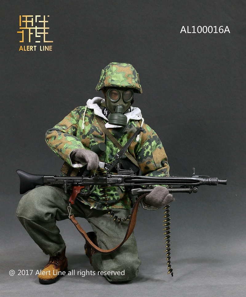 WWII ドイツ SS MG42 マシンガンナー 1/6 コスチュームセット