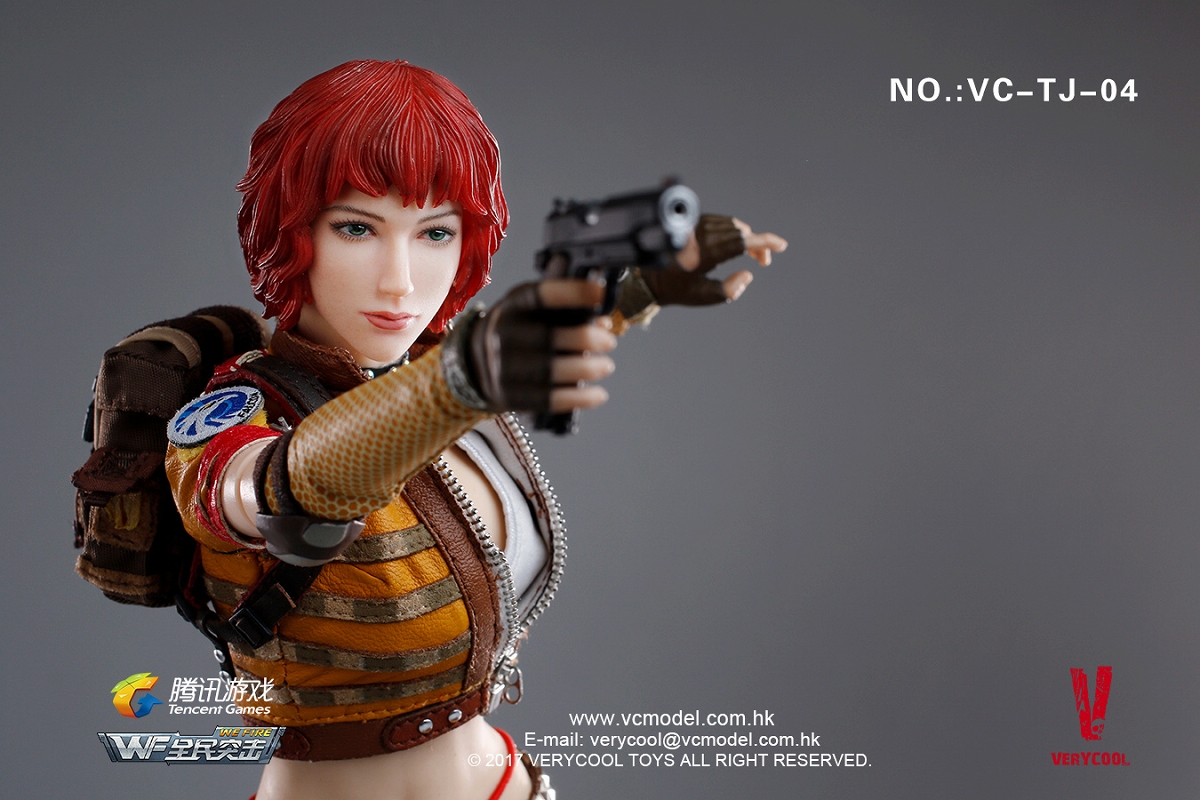 WEFIRE/ 女性傭兵 ハートキング 1/6 アクションフィギュア VC-TJ-04