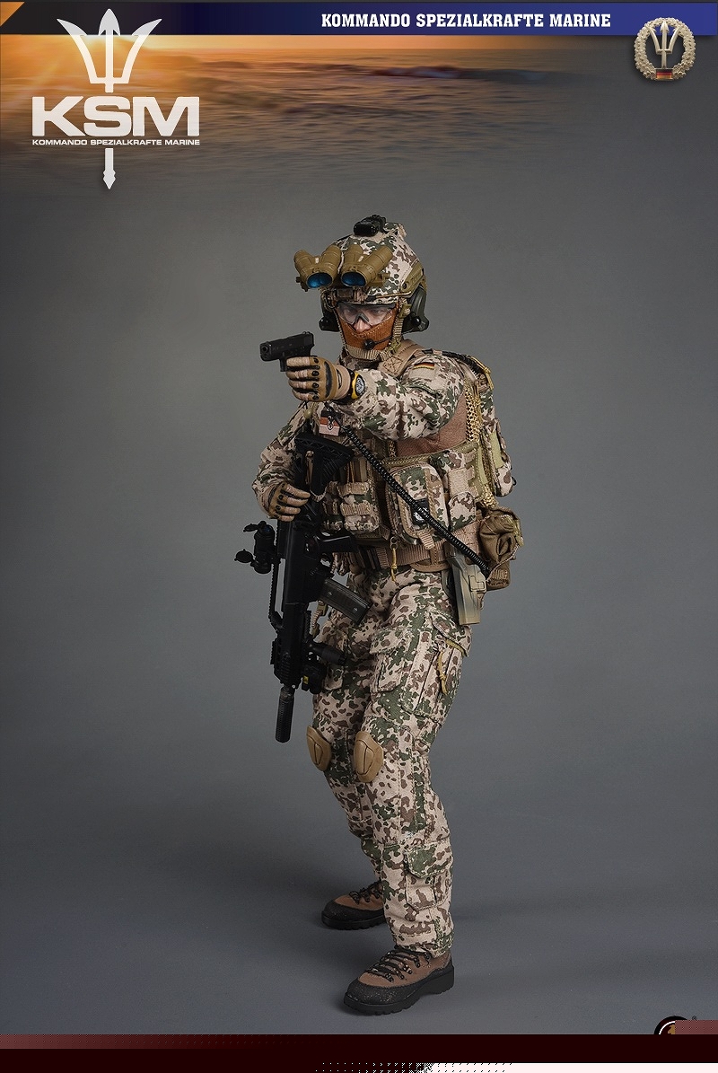 【お取り寄せ品】KSK ドイツ連邦 陸軍 特殊作戦 コマンド 1/6 アクションフィギュア SS104 - イメージ画像12