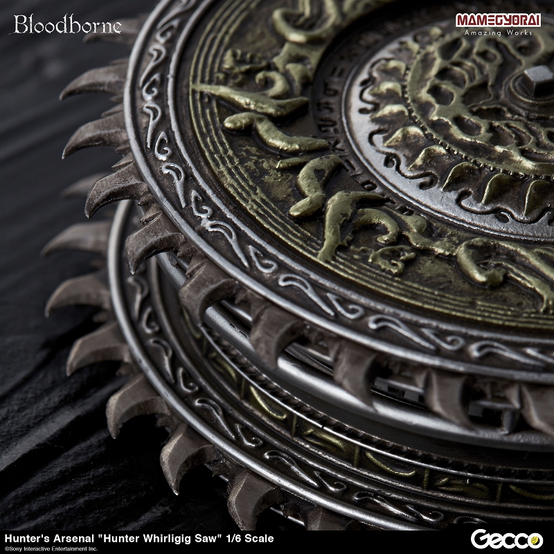 【再生産】Bloodborne/ ハンターズ・アーセナル: 回転ノコギリ 1/6スケール ウェポン - イメージ画像6