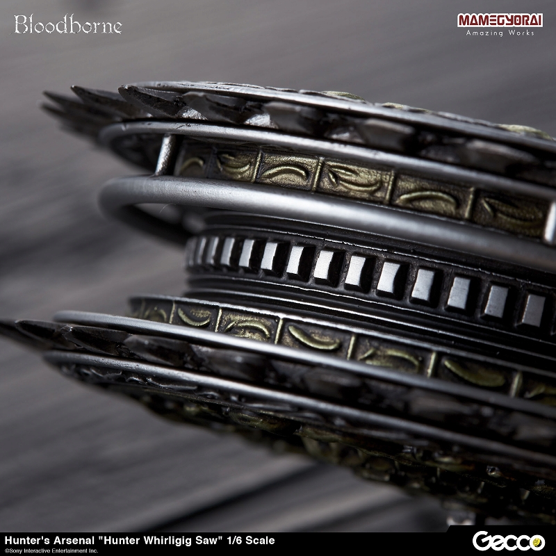【再生産】Bloodborne/ ハンターズ・アーセナル: 回転ノコギリ 1/6スケール ウェポン - イメージ画像9