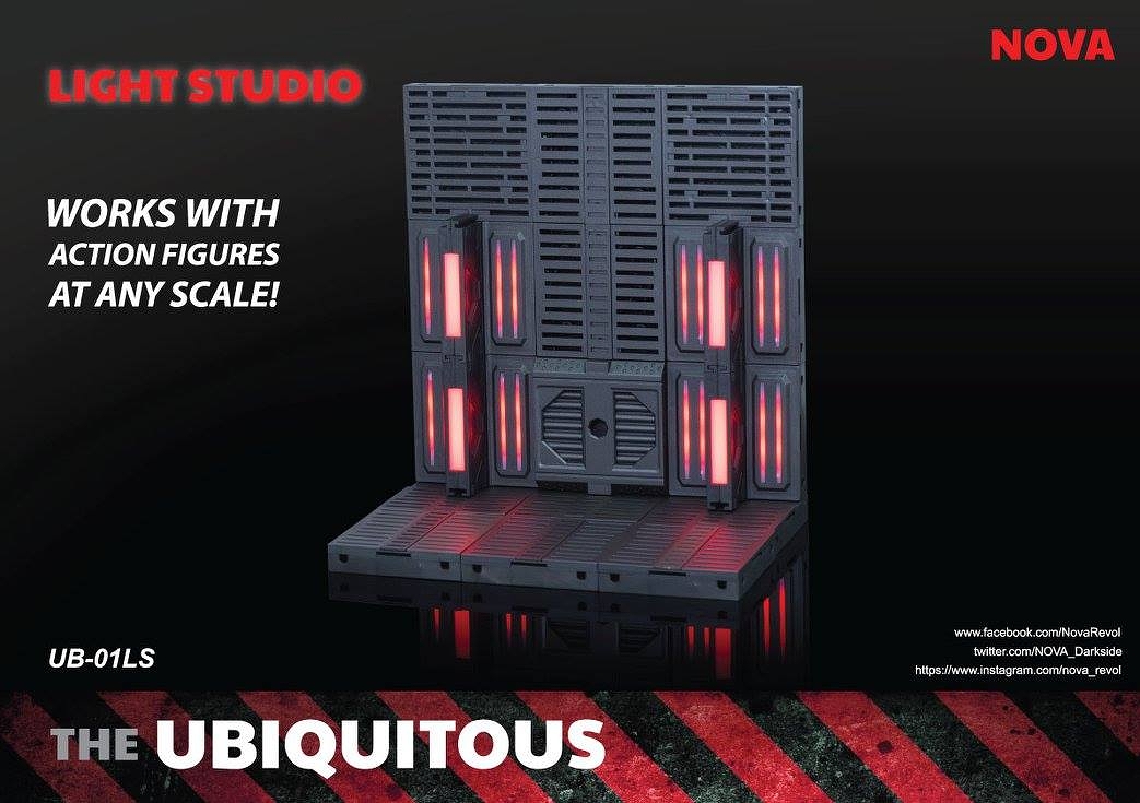 ザ・ユビキタス モジュラータイプ LED ライトスタジオキット DDCUB-01LS - イメージ画像2