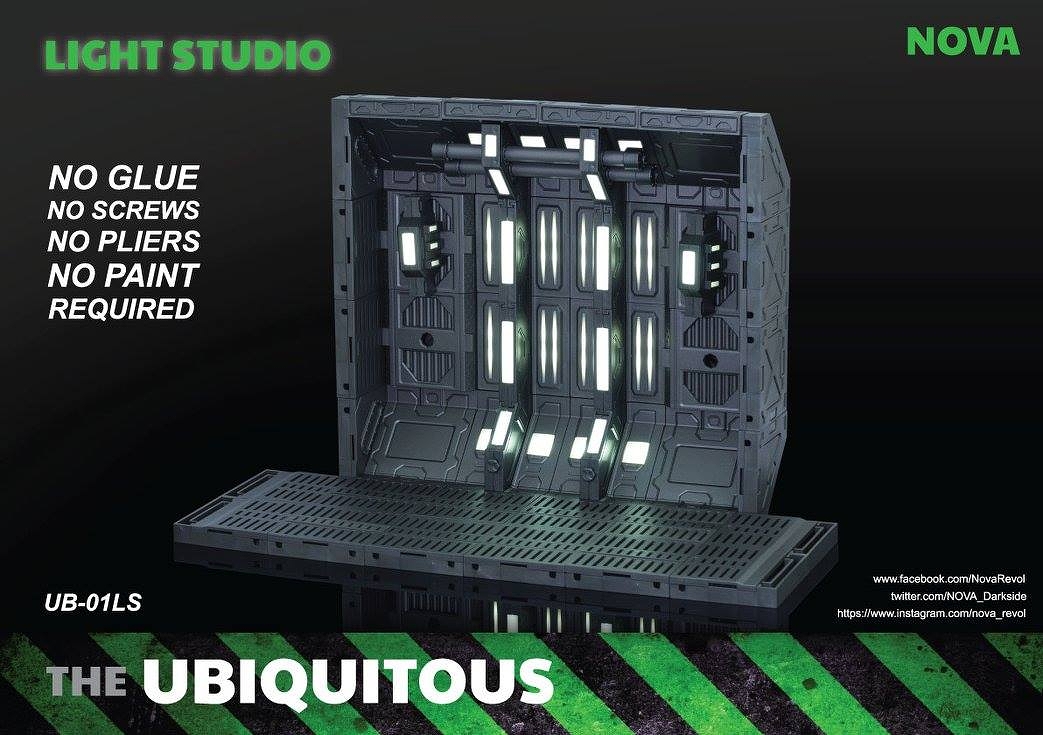 ザ・ユビキタス モジュラータイプ LED ライトスタジオキット DDCUB-01LS - イメージ画像3