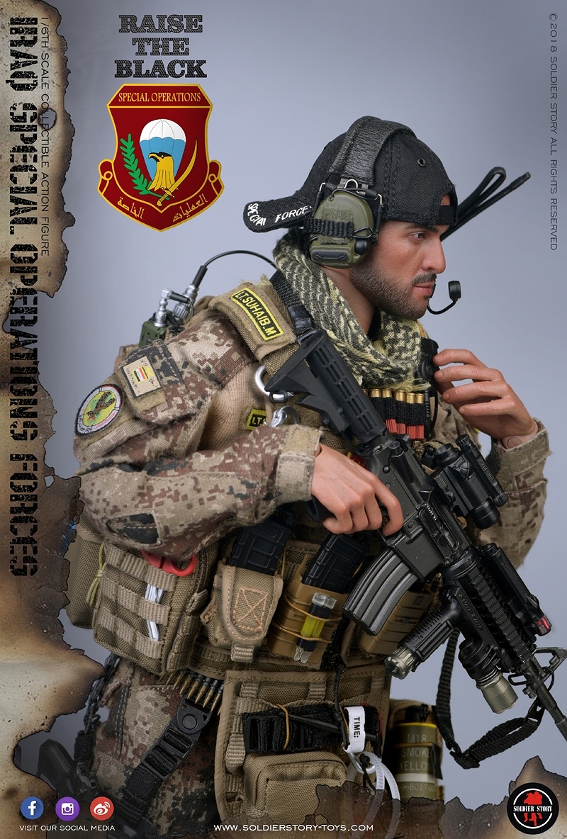 ISOF イラク特殊作戦部隊 SAW ガンナー 1/6 アクションフィギュア SS107 - イメージ画像20