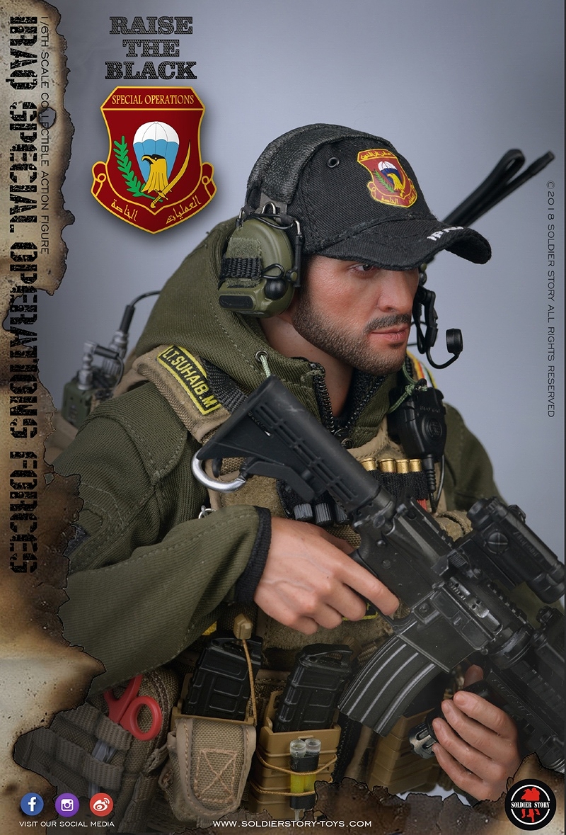 ISOF イラク特殊作戦部隊 SAW ガンナー 1/6 アクションフィギュア SS107 - イメージ画像21