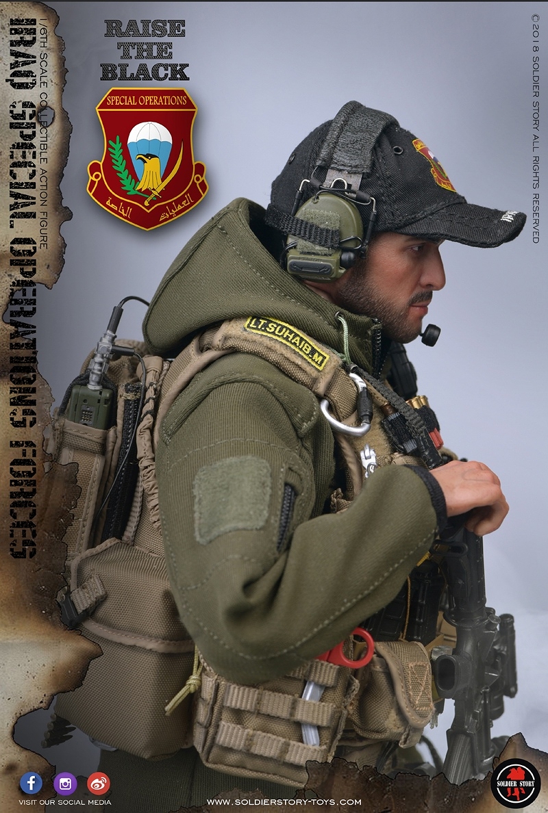 ISOF イラク特殊作戦部隊 SAW ガンナー 1/6 アクションフィギュア SS107 - イメージ画像24