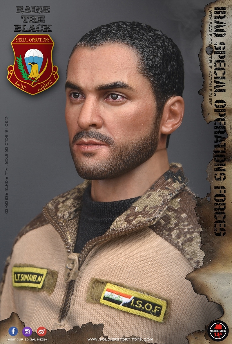 ISOF イラク特殊作戦部隊 SAW ガンナー 1/6 アクションフィギュア SS107 - イメージ画像33