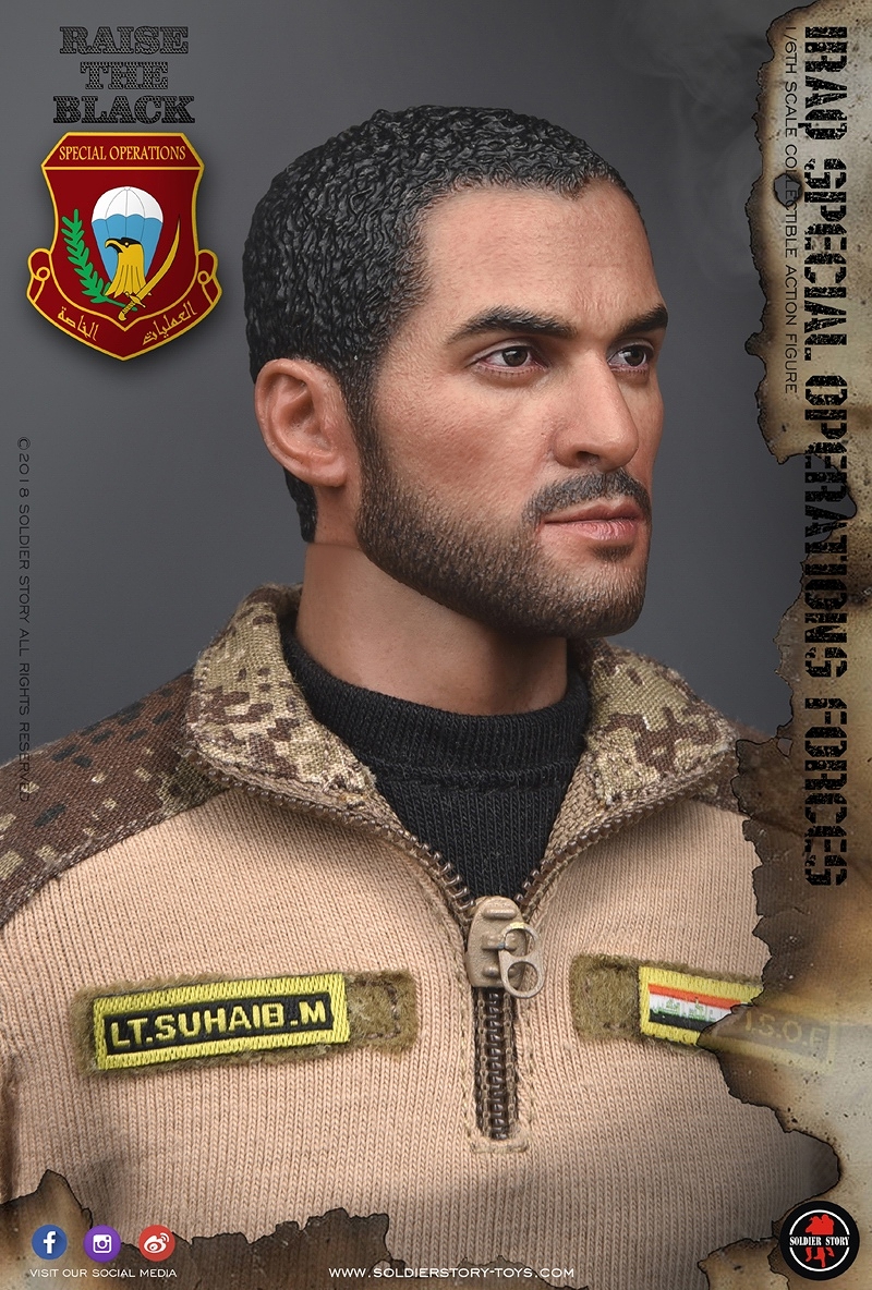 ISOF イラク特殊作戦部隊 SAW ガンナー 1/6 アクションフィギュア SS107 - イメージ画像34