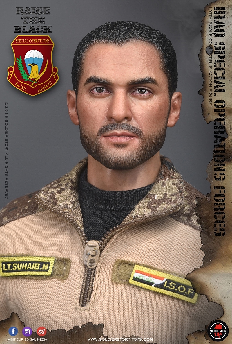 ISOF イラク特殊作戦部隊 SAW ガンナー 1/6 アクションフィギュア SS107 - イメージ画像35