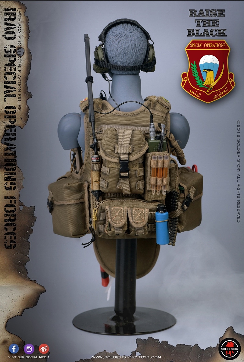 ISOF イラク特殊作戦部隊 SAW ガンナー 1/6 アクションフィギュア SS107 - イメージ画像38