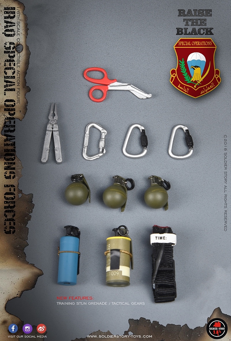 ISOF イラク特殊作戦部隊 SAW ガンナー 1/6 アクションフィギュア SS107 - イメージ画像46