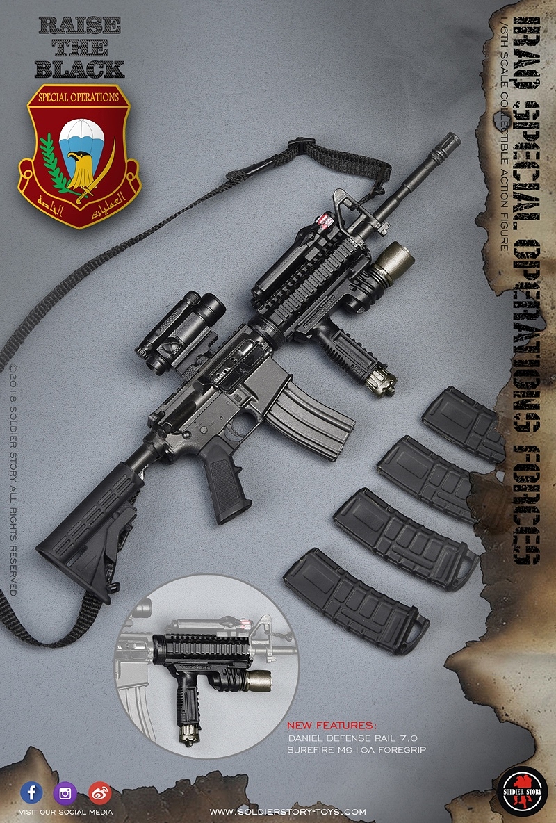 ISOF イラク特殊作戦部隊 SAW ガンナー 1/6 アクションフィギュア SS107 - イメージ画像48