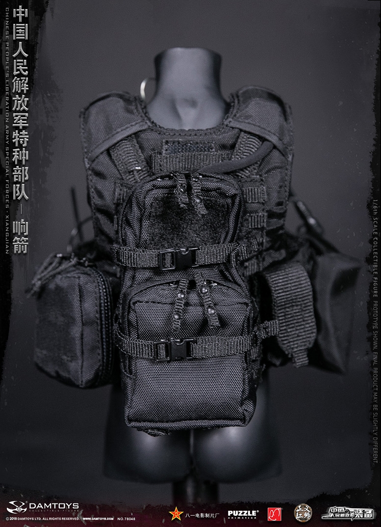 エリートシリーズ/ 中国人民解放軍 特種部隊 响箭 1/6 アクションフィギュア 78048 - イメージ画像36