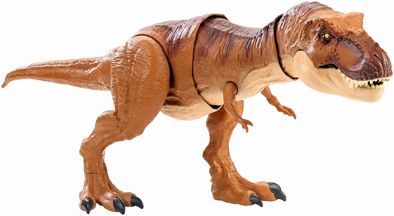 ジュラシック・ワールド/ T-REX ティラノサウルスレックス トラッシュ スロウ アクションフィギュア - イメージ画像1