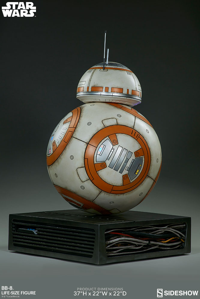 【入荷中止】【送料無料】スターウォーズ フォースの覚醒/ BB-8 ライフサイズ スタチュー - イメージ画像5