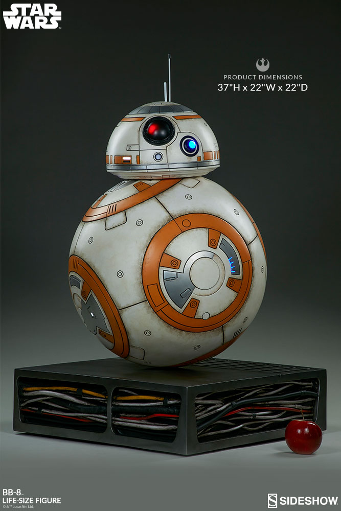 【入荷中止】【送料無料】スターウォーズ フォースの覚醒/ BB-8 ライフサイズ スタチュー - イメージ画像8