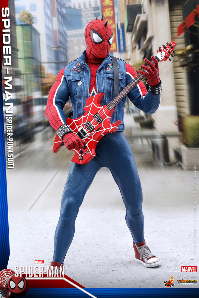 【お一人様3点限り】Marvel スパイダーマン/ ビデオゲーム・マスターピース 1/6 フィギュア: スパイダーマン スパイダーパンクスーツ ver - イメージ画像1