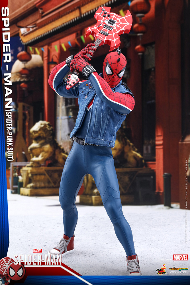 【お一人様3点限り】Marvel スパイダーマン/ ビデオゲーム・マスターピース 1/6 フィギュア: スパイダーマン スパイダーパンクスーツ ver - イメージ画像2