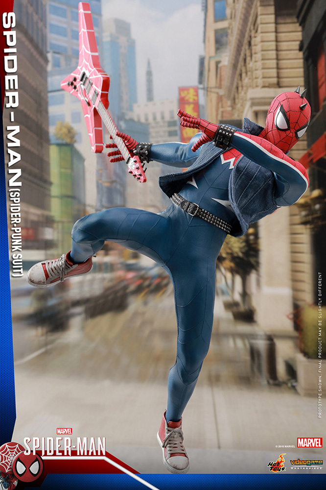 【お一人様3点限り】Marvel スパイダーマン/ ビデオゲーム・マスターピース 1/6 フィギュア: スパイダーマン スパイダーパンクスーツ ver - イメージ画像9