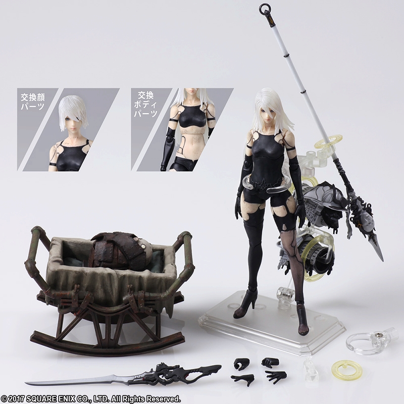 ブリングアーツ Nier Automata ニーア オートマタ ヨルハa型二号 ゲーム系 スクウェア エニックス イメージ画像10 映画 アメコミ ゲーム フィギュア グッズ Tシャツ通販