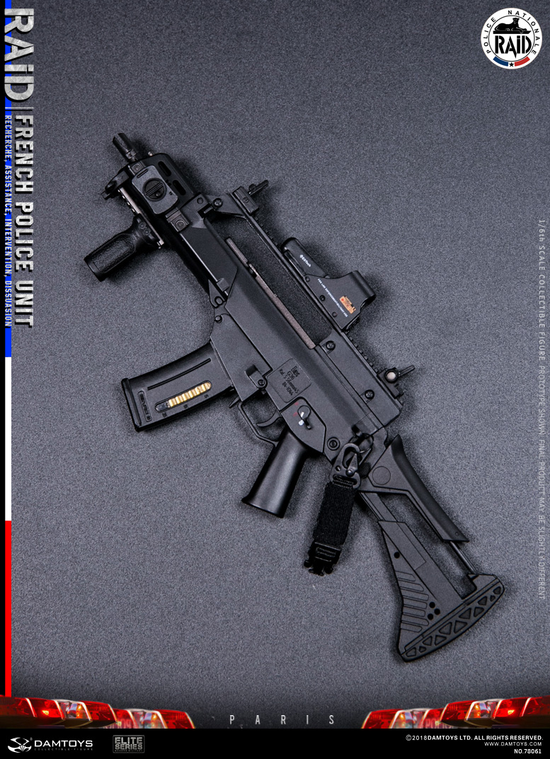 エリートシリーズ/ フランス 国家警察特別介入部隊 RAID 1/6 アクションフィギュア 78061 - イメージ画像33