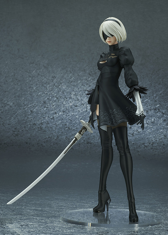 Nier Automata ニーア オートマタ 2b ヨルハ二号b型 Pvc ゲーム系 フレア イメージ画像6 映画 アメコミ ゲーム フィギュア グッズ Tシャツ通販