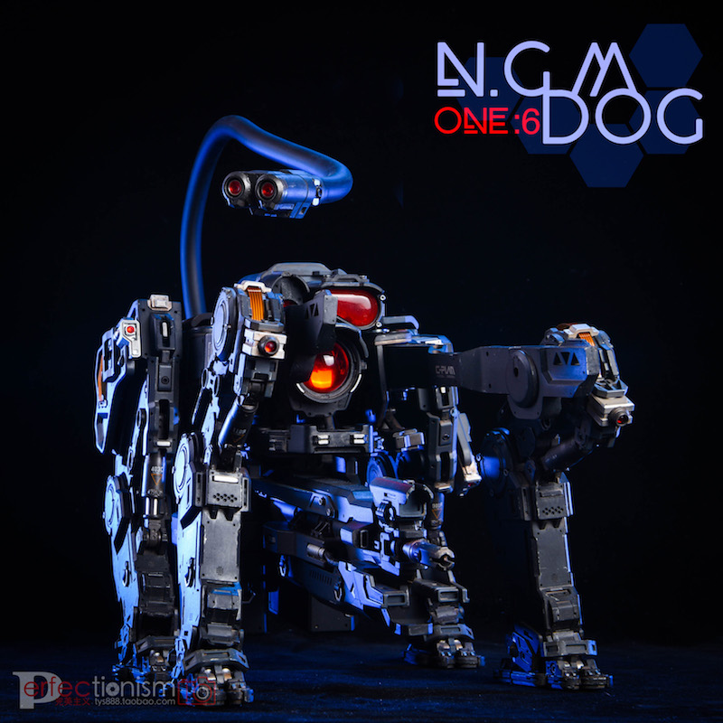 【送料無料】N.G.M DOG メカニカルハウンド A 1/6 アクションフィギュア 18C03-A - イメージ画像13