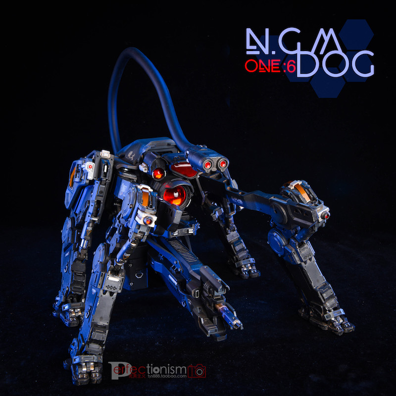 【送料無料】N.G.M DOG メカニカルハウンド A 1/6 アクションフィギュア 18C03-A - イメージ画像17