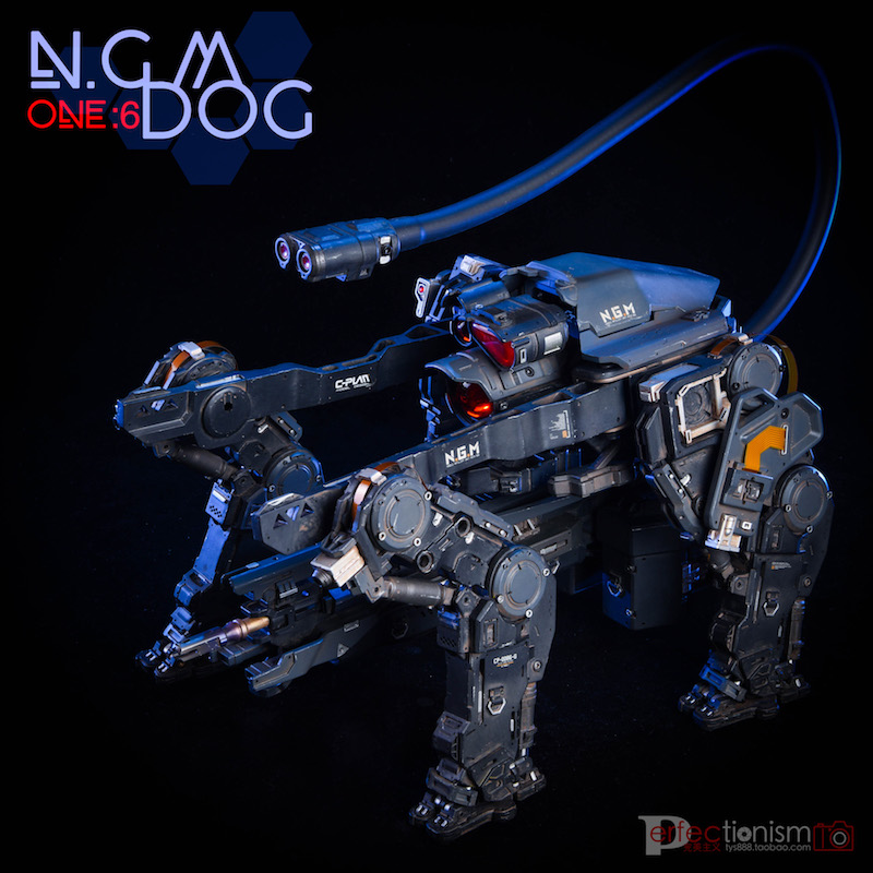 【送料無料】N.G.M DOG メカニカルハウンド A 1/6 アクションフィギュア 18C03-A - イメージ画像2