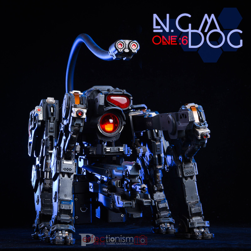 【送料無料】N.G.M DOG メカニカルハウンド A 1/6 アクションフィギュア 18C03-A - イメージ画像3