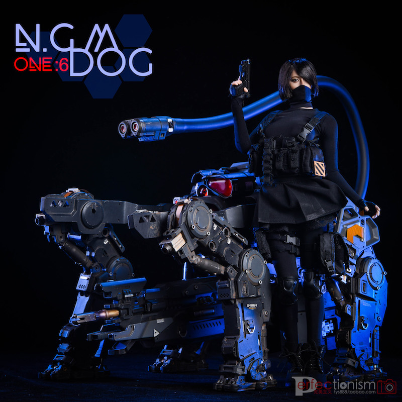 【送料無料】N.G.M DOG メカニカルハウンド A 1/6 アクションフィギュア 18C03-A - イメージ画像32