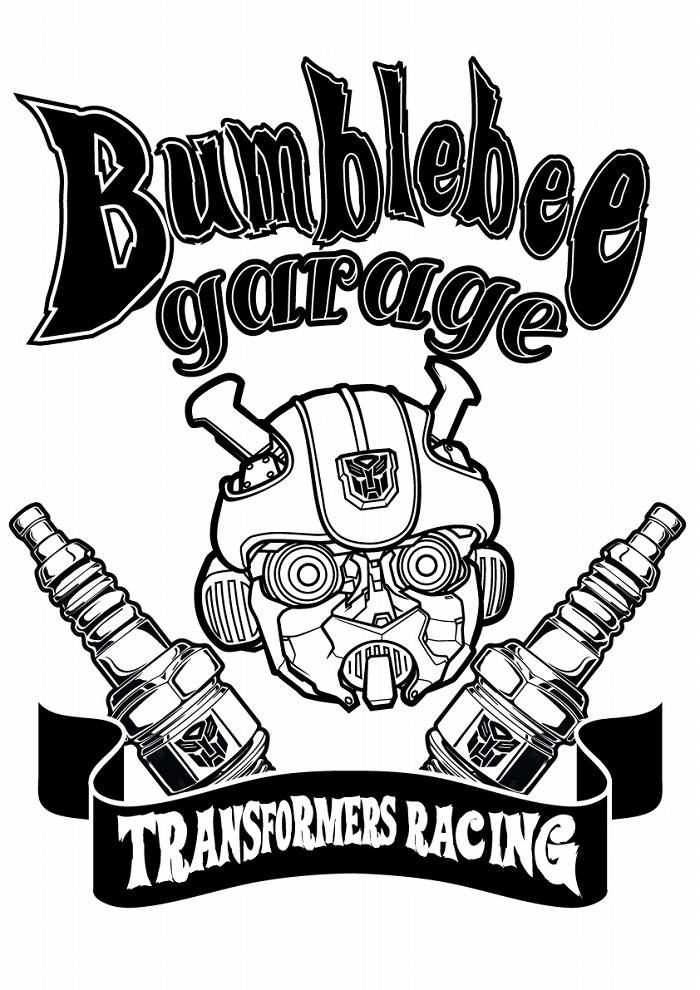BUMBLEBEE/ バンブルビー トランスフォーマーガレージ Tシャツ TF-RS-30 ブラック レディース サイズM - イメージ画像2