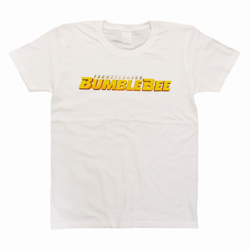 BUMBLEBEE/ バンブルビー オフィシャルロゴ Tシャツ TF-RS-31 ホワイト レディース サイズM - イメージ画像1