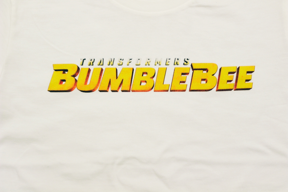 BUMBLEBEE/ バンブルビー オフィシャルロゴ Tシャツ TF-RS-31 ホワイト メンズ サイズM - イメージ画像3