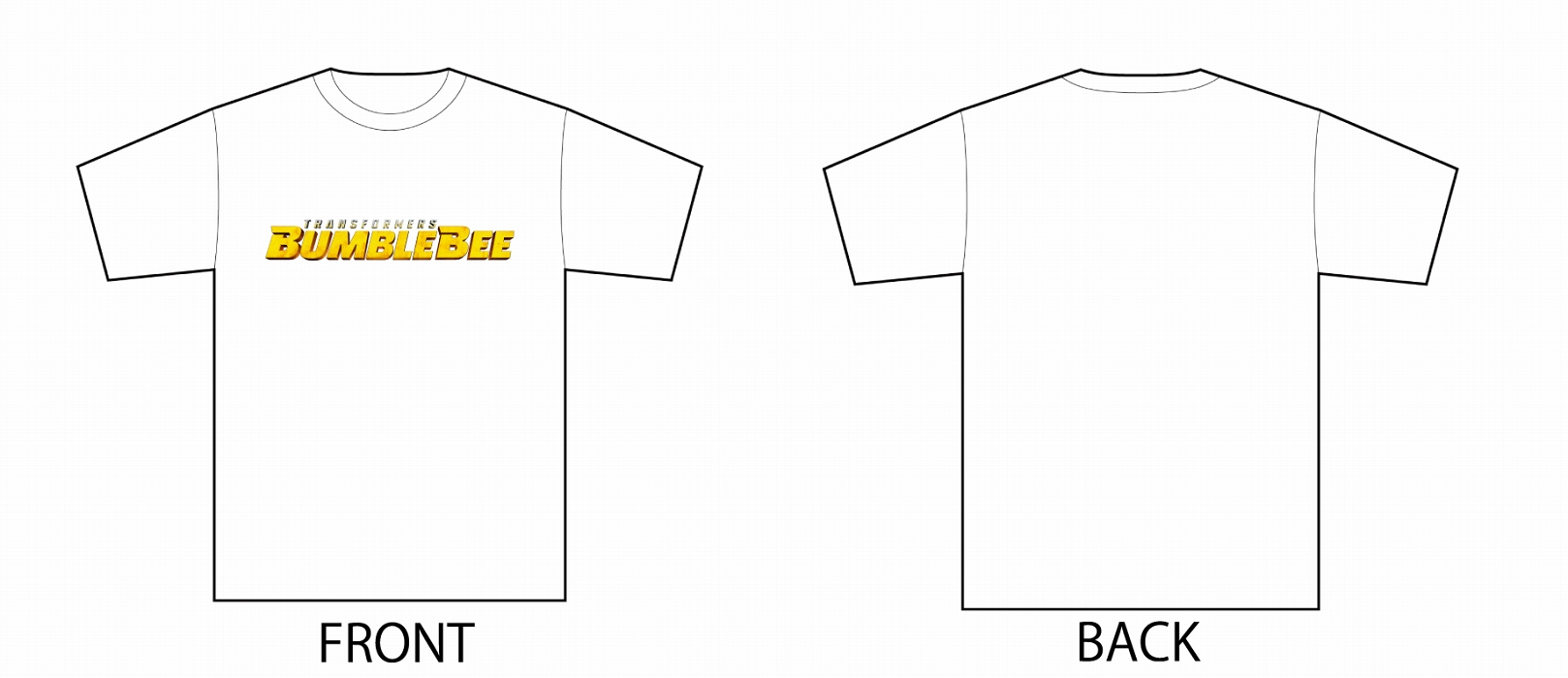 BUMBLEBEE/ バンブルビー オフィシャルロゴ Tシャツ TF-RS-31 ブラック メンズ サイズXL - イメージ画像1