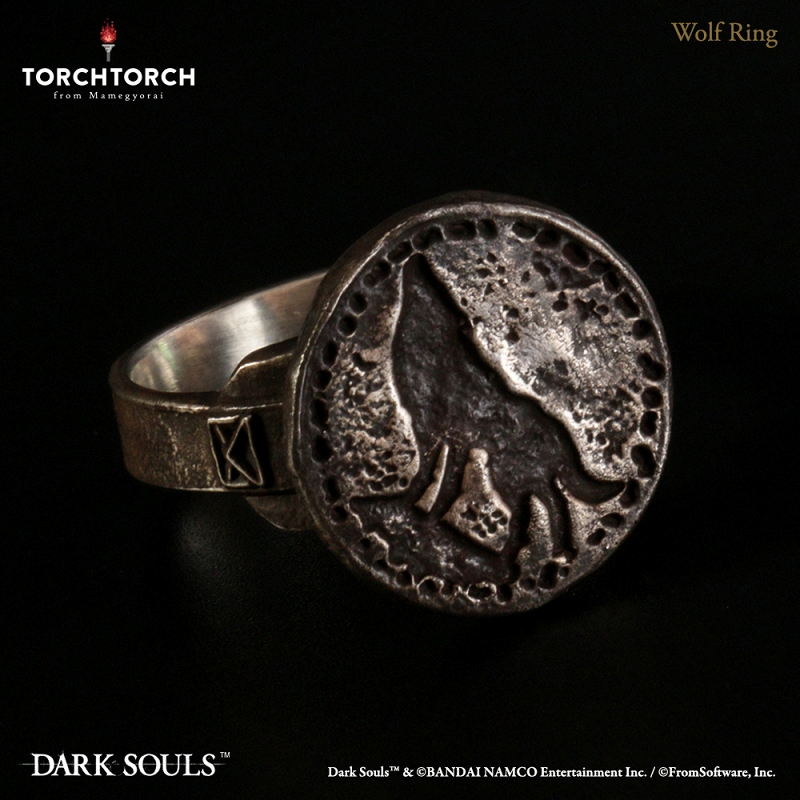 ダークソウル × TORCH TORCH/ リングコレクション: 狼の指輪 メンズモデル 23号 - イメージ画像1