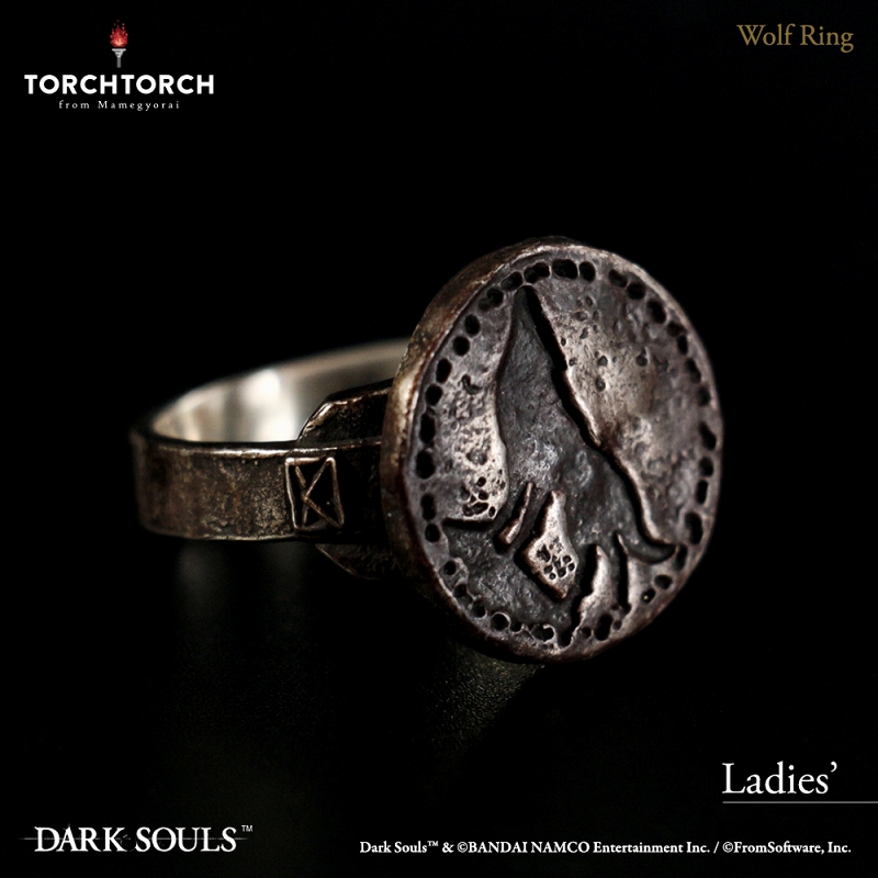 ダークソウル × TORCH TORCH/ リングコレクション: 狼の指輪 レディースモデル 13号 - イメージ画像2