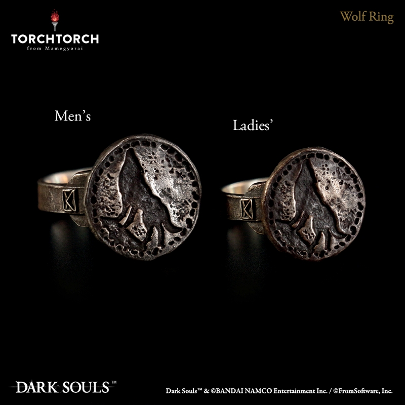 ダークソウル × TORCH TORCH/ リングコレクション: 狼の指輪 レディースモデル 13号 - イメージ画像6