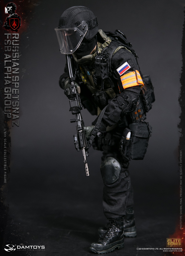 エリートシリーズ/ ロシアン スペツナズ FSB アルファグループ 1/6 アクションフィギュア 78064 - イメージ画像6