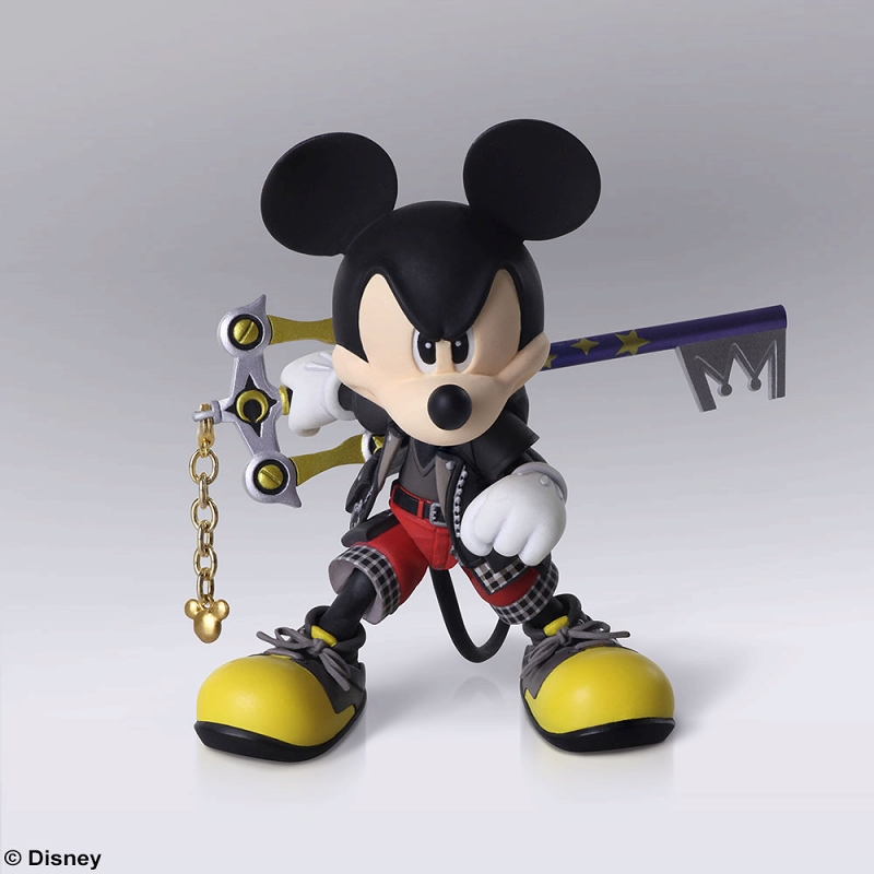 ブリングアーツ キングダムハーツ3 Kingdom Hearts Iii 王様 ミッキーマウス ディズニー スクウェア エニックス イメージ画像4 映画 アメコミ ゲーム フィギュア グッズ Tシャツ通販