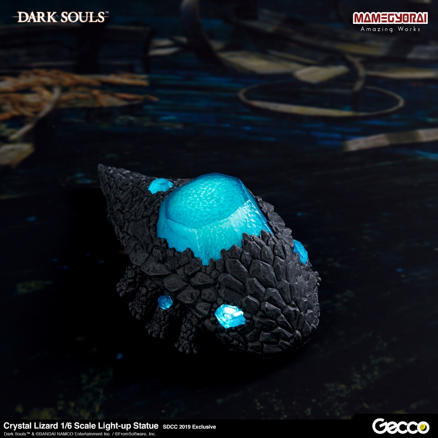 【SDCC2019/国内数量限定】DARK SOULS ダークソウル/ 石守 結晶トカゲ 1/6スケール ライトアップスタチュー - イメージ画像11