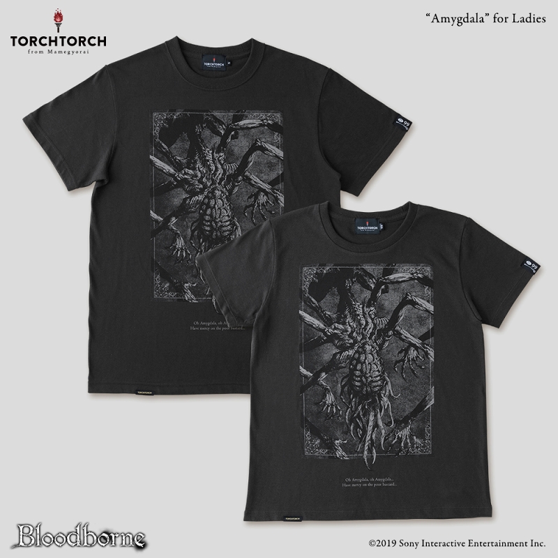 Bloodborne × TORCH TORCH/ Tシャツコレクション: アメンドーズ （インクブラック Sサイズ） - イメージ画像4