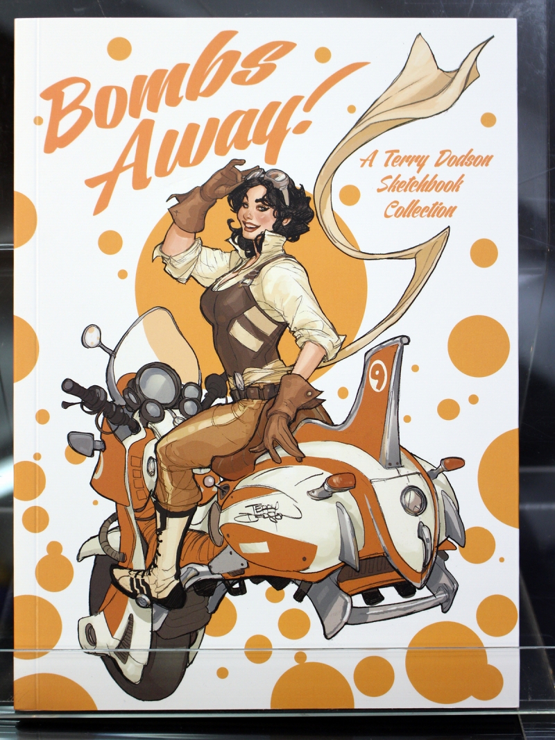 【抽選販売】テリー・ダッドソン 直筆サイン入り スケッチブック: Bombs Away! - イメージ画像1