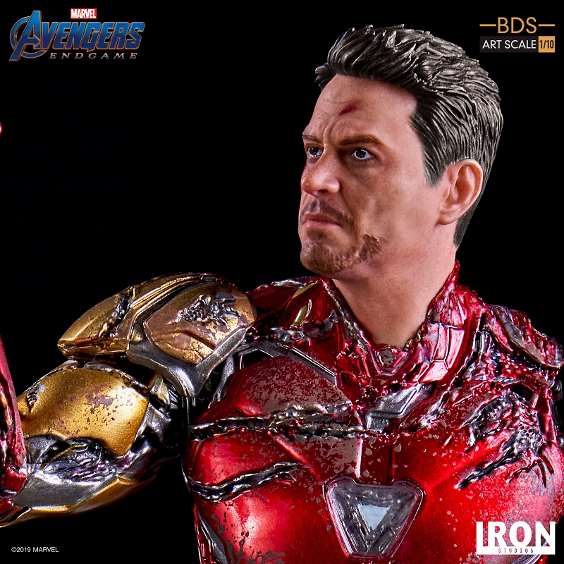 アベンジャーズ エンドゲーム/ I am Iron Man トニー・スターク 1/10 バトルジオラマシリーズ アートスケール スタチュー - イメージ画像10