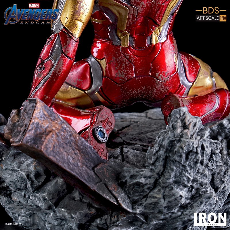 アベンジャーズ エンドゲーム/ I am Iron Man トニー・スターク 1/10 バトルジオラマシリーズ アートスケール スタチュー - イメージ画像13