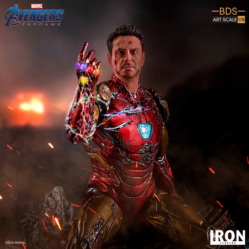 アベンジャーズ エンドゲーム/ I am Iron Man トニー・スターク 1/10 バトルジオラマシリーズ アートスケール スタチュー - イメージ画像15